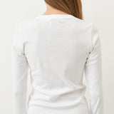 Eloise Longsleeve T-Shirt — White