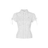 Mimi Shirt — Pinstripe