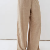 Terrycloth Pants — Biscuit