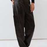 Scarlett Pants — Distressed Brown