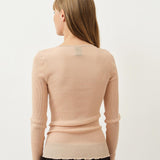 Gisa Oscalito Longsleeve Top — Caramel