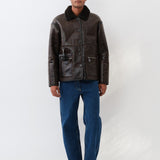 Ada Jacket — Distressed Brown