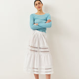 Margot Skirt — White