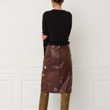 Ania Skirt — Chestnut