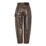 Scarlett Pants — Distressed Brown