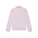 Terrycloth Polo Shirt — Strawberry Milk