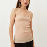 Giulia Oscalito Camisole Top — Caramel