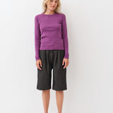 Eloise Longsleeve T-Shirt — Plum