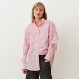 William Shirt — Berry Stripe