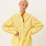 William Shirt — Yellow Melon Stripe