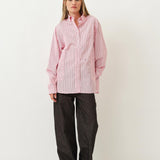 William Shirt — Berry Stripe