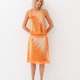 Antonia Skirt — Burned Orange