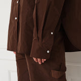 Rosalie Shirt — Chestnut