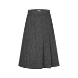 Nicoline Skirt — Herringbone Grey