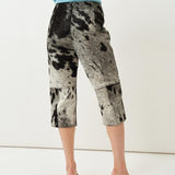 Lua Pants — Brown / White Cow