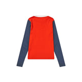 Betsy Longsleeve T-shirt — Bleu / Blanc / Rouge