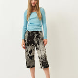 Lua Pants — Brown / White Cow