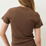 Uma T-shirt — Chestnut