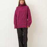 Camilla Sweater — Plum