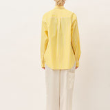 William Shirt — Yellow Melon Stripe