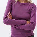 Eloise Longsleeve T-Shirt — Plum