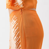 Antonia Skirt — Burned Orange