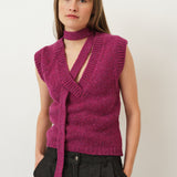 Rosemarie Vest — Plum