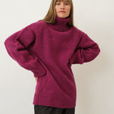 Camilla Sweater — Plum