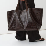 Smidstrup Bag — Brown Croco