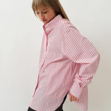 William Shirt — Berry Stripe