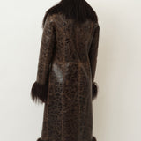 Bonna Coat — Distressed Brown