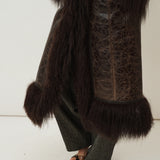 Bonna Coat — Distressed Brown